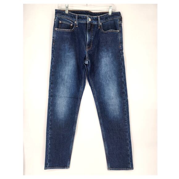 Bonobos Men's Skipper Dark Wash Blue Jeans Size 32×32 - Picture 1 of 9